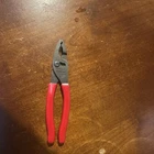 Snap-on Tools Usa HCP48ACF Red 8" Constant Tension Hose Clamp Pliers New. Price: $65.99.