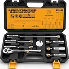 Elead 8-PIECE 3/8" Drive Magnetic Swivel Spark Plug Socket Set, 5/8", 9/16", 14M New. Price: $55.89.