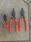Blue-point PR349A PR34A PR129A Snap Ring Piece Plier Set / Usa Used. Price: $45.00.