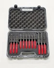 Snap-on Ring Plier 12 Pc Set Model PB202B Red Used. Price: $379.95.