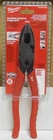 Milwaukee 48-22-6100 Maximum Leverage Easiest Cuts Lineman's Pliers With Crimper New. Price: $25.99.