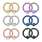 12PCS 316L Surgical Steel Captive Bead Rings Nose Pa Belly Eyebrow Tragus Lip... New. Price: $15.05.