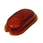 Kd Triflex 2395 Red Glass Light Lamp Lens Used. Price: $6.95.
