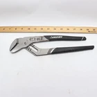 Husky Straight Jaw Groove Joint Pliers 878555 - Marked Good Condition Open. Price: $14.37.