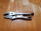 Mac Tools 7" Curved Jaw Locking Pliers Wire Cutters MLP7CJ 1 Used. Price: $20.00.