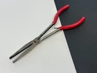 Mac Tools 11" Long Reach Duck Bill Needle Nose Pliers Stork, Red Grip Handle Used. Price: $36.09.
