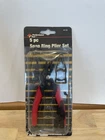 Performance Tool W1159 5-PIECE Snap Ring Plier Set 5PC New. Price: $11.95.