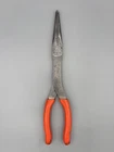 Used Snap-on 911ACF Orange Talon Grip Needle Nose Pliers Usa. Price: $44.95.