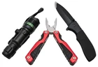 Roadpro 18HS100 Piece Tactical Set Led Flashlight 13-IN-1 Multi-pliers Knife New. Price: $49.95.
