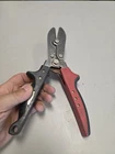 Malco C5R Red Line Duct Pipe Crimper Blade Sheet Metal Plier Used. Price: $37.50.
