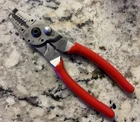 Snap-on Tools Usa New Red Soft Grip 9" Wire Stripper / Cutter Crimper PWCS9ACF. Price: $79.95.