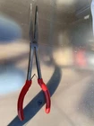 Mac Tools 11" Long Reach Straight Pliers Red P301735 Used. Price: $25.00.