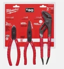 Milwaukee Pliers Set Piece Comfort Grip 48-22-6331 New. Price: $37.50.