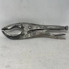Nice Vintage Locking Irwin Vise Grip Large Jaw Pliers 12LC Usa Used. Price: $22.50.