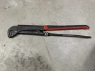 Snap On Tools PWZ2A 17" Red Black Soft Grip Handle Pliers Wrench, See Photos Used. Price: $85.00.