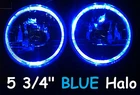 1PR 5 3/4" Semi Sealed Headlights Blue Halo Chevrolet C10 El Camino Stingray Brand. Price: $54.35.