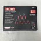 Icon PSRC-6 6PC Quarter Turn Convertible Retaining Ring Plier Set New. Price: $80.00.