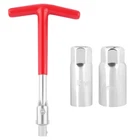 Aokdom Spark Plug Wrench With 13/16 & Socket 5/8, Red New. Price: $9.11.