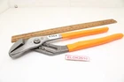 Mac Tools P3018140 10" Orange Handle Tongue Groove Pliers Channel Locks Usa Used. Price: $41.99.
