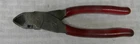 Snap-on 7-1/2" Long Vinyl Grips Vector Edge Diagonal Cutters #87ACF Usa Made Used. Price: $37.99.