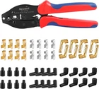 Ratchet Spark Plug Wire Crimper Set, Newdeli 25PCS Red, Blue, Black. Price: $48.39.