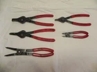 Blue Point 5 Piece Retaining Ring Pliers Set Red Pr & Ga Series Used. Price: $99.99.