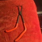 Snap On Tools HG410EP Red Pistol Grip Line Hose Pliers - Used. Price: $88.00.