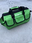 Tools Large Bag Travel Carry Case Storage Snap-on Racing Green New. Price: $24.99.