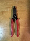 Mac Tools P301903 8" Lineman Pliers Cutter Red Rubber Grip Used. Price: $40.00.