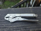 Vintage Craftsman 45601 Vise Grip 6" Locking Pliers Usa Curved Jaw Pat. Pend. Used. Price: $12.99.
