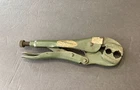 Vintage Vise Grip 10CR Thermacote Crimper Military W/ Label Free Ship Used. Price: $45.00.