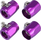 Mishimoto MMHXF-06-4-PR ALUMINUM-6AN Hex Hose Finisher Clamp Set, Purple New. Price: $15.00.