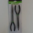 Pittsburgh 2 Pc Long Reach Plier Set 11" Straight & 90 Angle Soft Grip 64081 New. Price: $18.99.