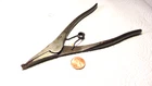 Vintage Indestro 7-3/4" Lock Ring Pliers Model 2132 Mechanics Tool Usa 5/16 Tip Used. Price: $12.99.