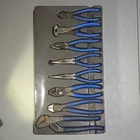 Blue Point BDGPL800 Pc Dipped Grips, Pliers, Snippers & Cutters Set Used. Price: $155.00.