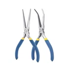 Viseman 6" Mini Needle Nose Pliers With Comfort Grip Handles, 2PCS Blue/ Pink New. Price: $11.50.