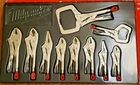 Milwaukee 10PC Torque Master Locking Pliers & Clamp Set #48-22-3690 New. Price: $213.89.