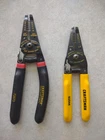 Craftsman Usa 2PC Wire Stripper, Crimper, Cutting Pliers 82544, 73573. Used. Price: $34.99.