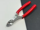 Snap-on Tools Usa PWCS7CF Red 7" Wire Stripper Cutter Crimper Pliers Used. Price: $71.24.