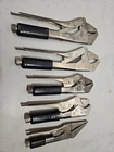 Sears Craftsman Usa 5PC Laminated Locking Pliers Set Rare Vise Grip Type Used. Price: $55.00.
