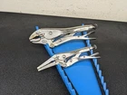 #BP095 Blue-point Tools 2 Piece Locking Pliers Lot Set BLP6LN BLP10 Used. Price: $39.95.