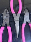 Snap-on PL306ACFP Pink Pliers Piece Set Unused New. Price: $340.00.