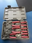 Matco Tools SMSTP6 6-PIECE Combination Internal/external Snap Ring Pliers Set Used. Price: $100.00.