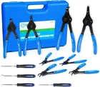 Heavy Duty Snap Ring Pliers Set, 8PCS Convertible Internal External Blue New. Price: $86.99.