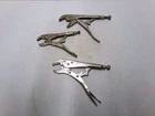 Lot Of 3 Vise Grip Locking Pliers One Wizard Used. Price: $24.95.