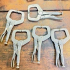 Vintage Lot Of 5 Petersen Dewitt Vise-grip 6R C-clamps Made Usa Used. Price: $39.95.
