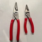 Snap-on LN47ACF LN46ACF Needle Nose/slip-joint Combination Red Plier Set New. Price: $185.00.