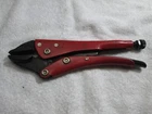 Blue Point Locking Pliers- VGP11210 Red Strong Grips And Jaws Used. Price: $24.99.