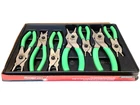 Snap On Tools Usa New Piece Quick Release Retainer Ring Pliers Set SRPCR107G. Price: $249.95.