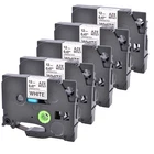 5PK TZE231 Label Tape PT-1100 Black On White Compatible With Brother P-touch New. Price: $13.99.